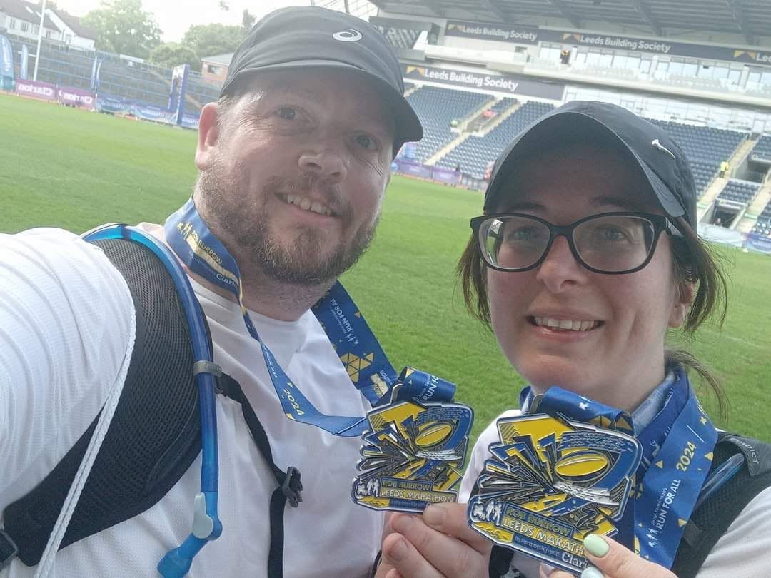 Rob Burrow Leeds Marathon 2024